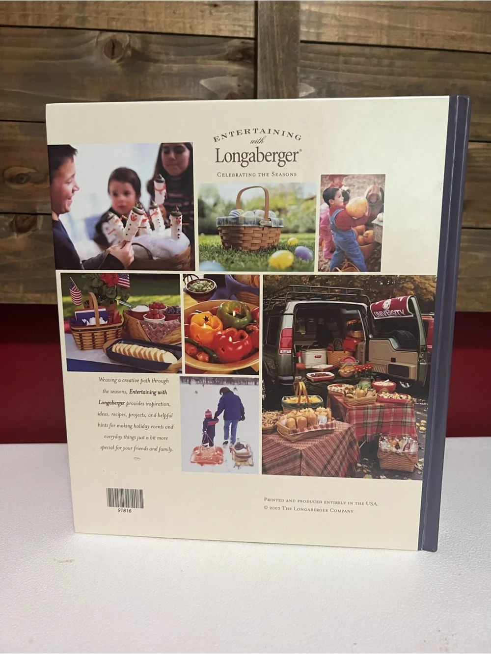 Entertaining with Longaberger, Celebrating the Seasons
